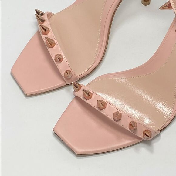 Alexander McQueen Punk Stud Leather High-Heel Sandals size 41 - Picture 3 of 12